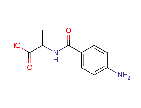 알라닌, N-(4-아미노벤조일)-