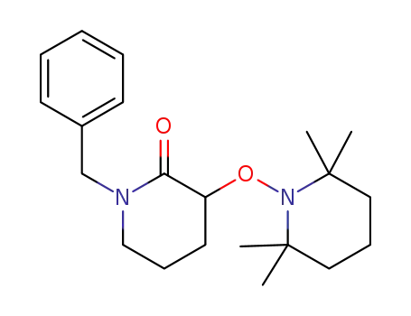 1-benzyl-3-((2,2,6,6-tetramethylpiperidin-1-yl)oxy)-piperidin-2-one