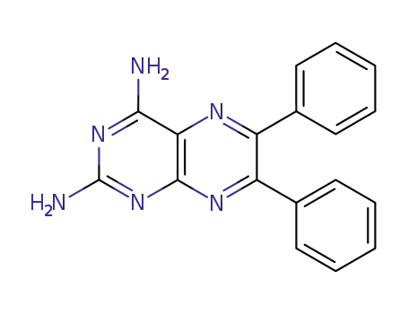 2,4-Pteridinediamine,6,7-diphenyl- cas  18181-93-6