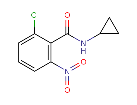 2-chloro-N-cyclopropyl-6-nitrobenzamide