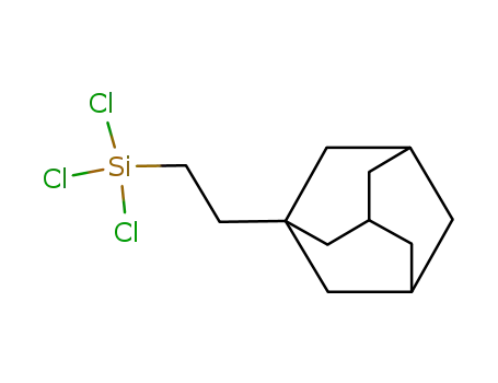 Molecular Structure of 37843-11-1 (ADAMANTYLETHYLTRICHLOROSILANE)