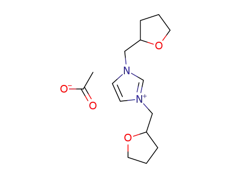 1,3-bis((tetrahydrofuran-2-yl)methyl)imidazolium acetate