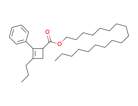 octadecyl 2-phenyl-3-propylcyclobut-2-ene-1-carboxylate