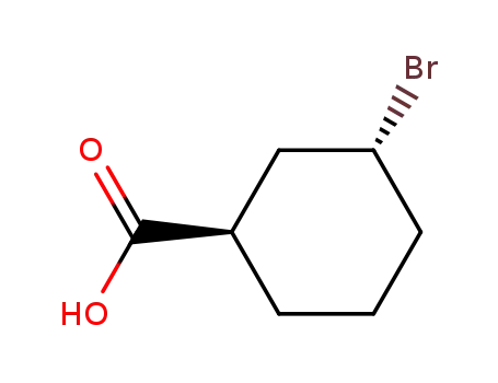 (+/-)-trans-3-bromo-cyclohexanecarboxylic acid
