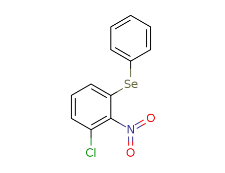 3-chloro-2-nitrophenyl phenyl selenoether