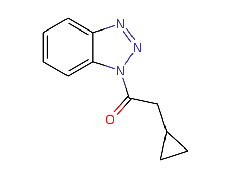 1-(1H-benzo[d][1,2,3]triazol-1-yl)-2-cyclopropylethan-1-one