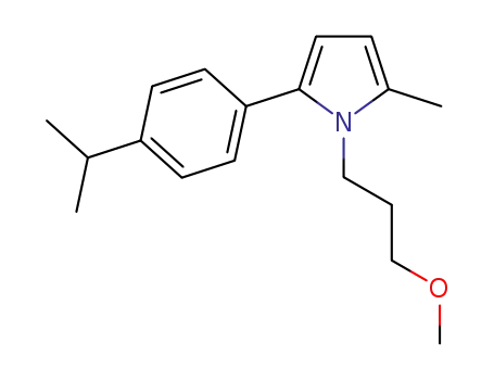 2-(4-isopropylphenyl)-1-(3-methoxypropyl)-5-methyl-1H-pyrrole
