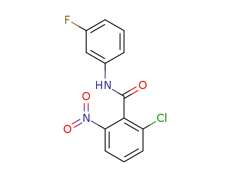 2-chloro-N-(3-fluorophenyl)-6-nitrobenzamide