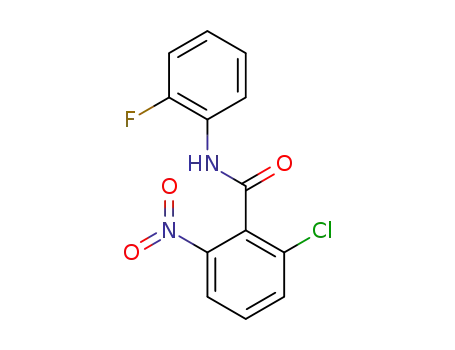 2-chloro-N-(2-fluorophenyl)-6-nitrobenzamide