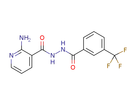 2-amino-N′-(3-(trifluoromethyl)benzoyl)nicotinohydrazide
