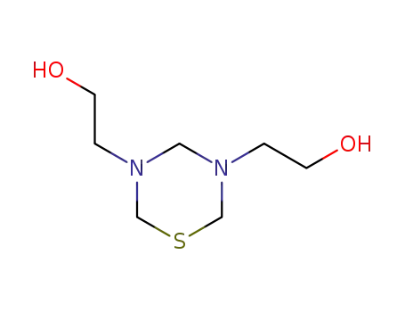 3,5-bis(2-hydroxyethyl)hexahydro-1,3,5-thiadiazine