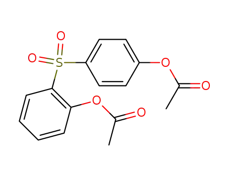 [2-(4-acetyloxyphenyl)sulfonylphenyl] acetate cas  57154-52-6