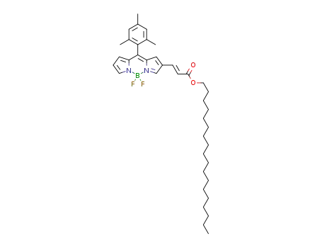 4,4-difluoro-8-(2,4,6-trimethylphenyl)-2-[(E)-3-octadecyloxy-3-oxoprop-1-en-1-yl]-4-bora-3a,4a-diaza-s-indacene