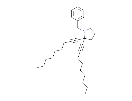 1-benzyl-2,2-di(non-1-yn-1-yl)pyrrolidine