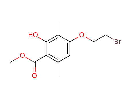 methyl 4-(2-bromoethoxy)-2-hydroxy-3,6-dimethylbenzoate