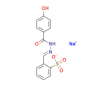 sodium 2-{(E)-[2-(4-hydroxybenzoyl)hydrazinylidene]methyl}benzenesulfonate