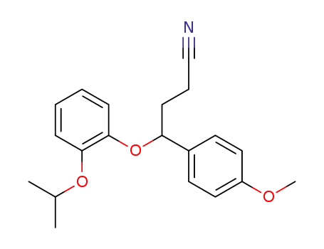 4-(2-isopropoxyphenoxy)-4-(4-methoxyphenyl)butanenitrile