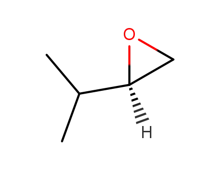 Molecular Structure of 82378-47-0 ((2R)-2-(1-Methylethyl)oxirane)