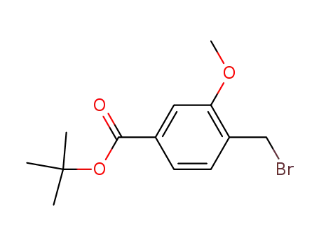 t-butyl 4-bromomethyl-3-methoxybenzoate