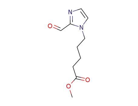methyl 5-(2 formyl-1H-imidazol-1-yl)pentanoate
