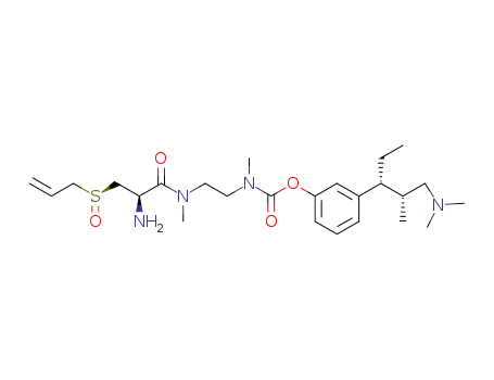 tapentadol-3-(N-methyl-N-((S)-3-(allylsulfinyl)-L-alanyl(methyl)amino))ethyl carbamate
