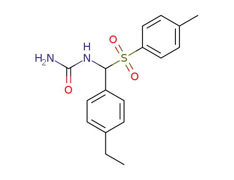 N-[(4-ethylphenyl)(tosyl)methyl]urea