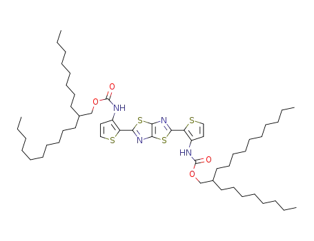 bis(2-octyldodecyl) (2,2'-(thiazolo[5,4-d]thiazole-2,5-diyl)bis(thiophene-3,2-diyl))dicarbamate