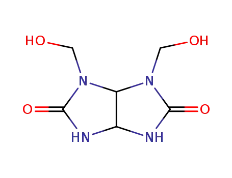 2,8-dimethylol-2,4,6,8-tetraazabicyclo[3.3.0]octane-3,7-dione