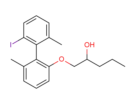 1-(((R)-2'-iodo-6,6'-dimethyl-[1,1'-biphenyl]-2-yl)oxy)pentan-2-ol