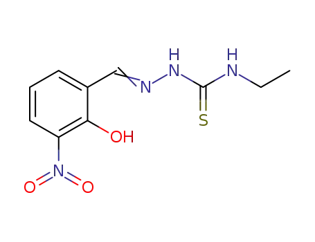 3-nitrosalicylaldehyde-N1-ethyl thiosemicarbazone