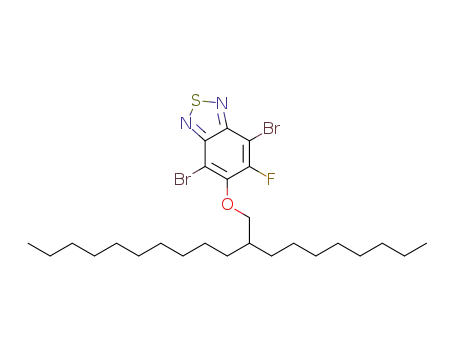 4,7-dibromo-5-fluoro((2-octyldodecyl)oxy)benzo[c]1,2,5thiadiazole