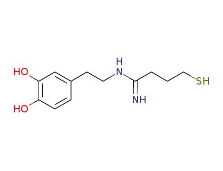 N-(3,4-dihydroxyphenethyl)-4-mercaptobutanimidamide