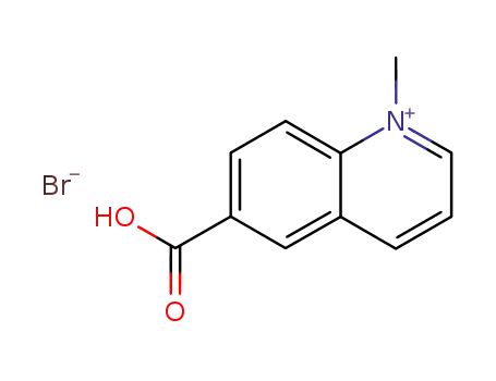 6-carboxy-1-methyl-quinolinium; bromide