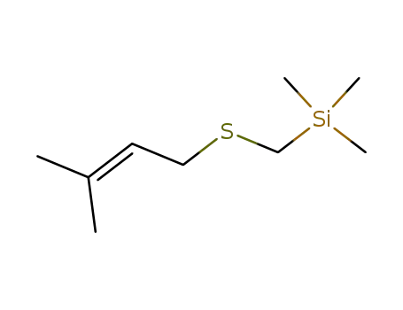 3-methyl-1-trimethylsilylmethylthio-2-butene