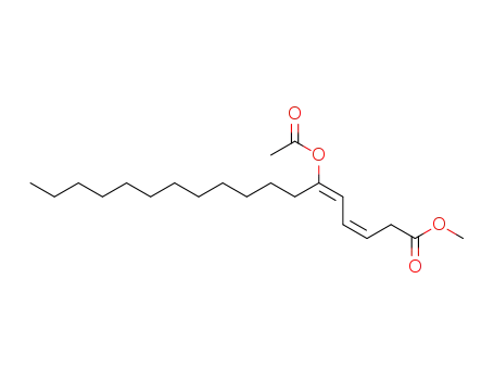 methyl 6-acetoxyoctadeca-3(Z),5(E)-dienoate