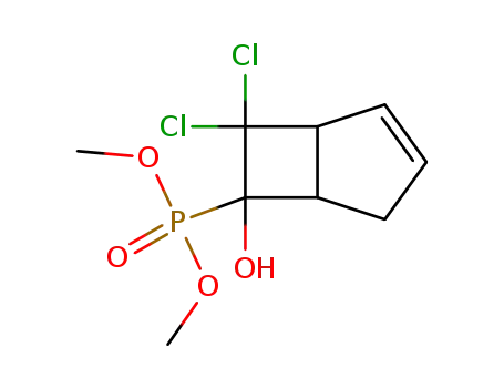 dimethyl 6-hydroxy-7,7-dichlorobicyclo<3.2.0>hept-2-en-6-ylphosphonate
