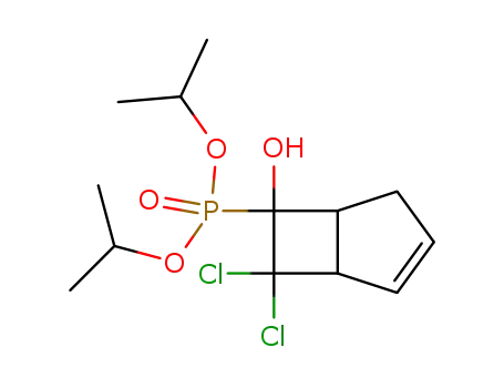 (7,7-Dichloro-6-hydroxy-bicyclo[3.2.0]hept-2-en-6-yl)-phosphonic acid diisopropyl ester