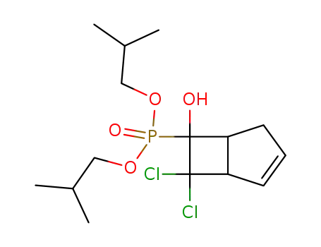 (7,7-Dichloro-6-hydroxy-bicyclo[3.2.0]hept-2-en-6-yl)-phosphonic acid diisobutyl ester