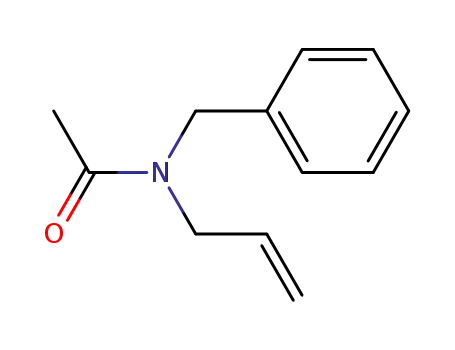 Molecular Structure of 55487-53-1 (Acetamide, N-(phenylmethyl)-N-2-propenyl-)