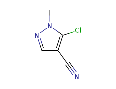 5-chloro-1-methylpyrazole-4-carbonitrile cas no. 111493-52-8 96%
