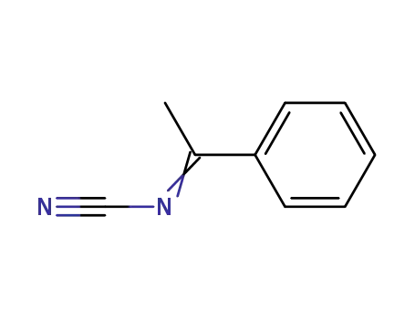 Molecular Structure of 34441-01-5 (Cyanamide, (1-phenylethylidene)-)