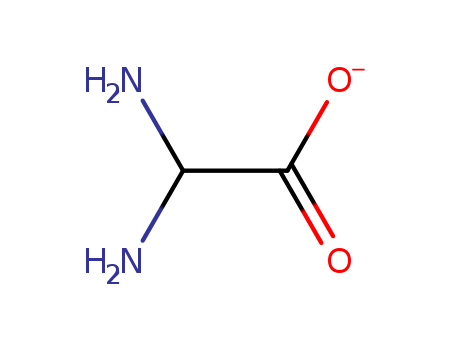 Molecular Structure of 103711-21-3 (Acetic acid, diamino-)