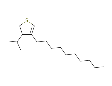4-Decyl-3-isopropyl-2,3-dihydro-thiophene