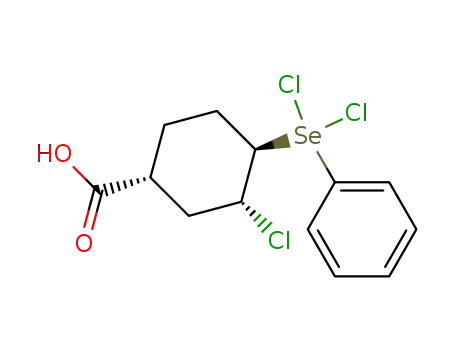 (4-carboxy-2-chlorocyclohexyl)phenylselenium dichloride