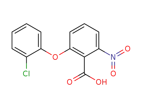 2-(2-chlorophenoxy)-6-nitrobenzoic acid