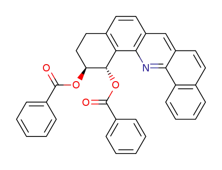 trans-1,2-bis(benzoyloxy)-1,2,3,4-tetrahydrodibenzacridine