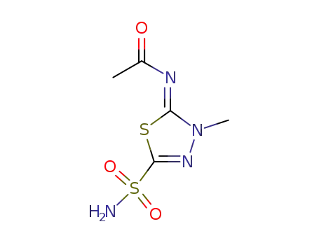 Molecular Structure of 554-57-4 (Methazolamide)