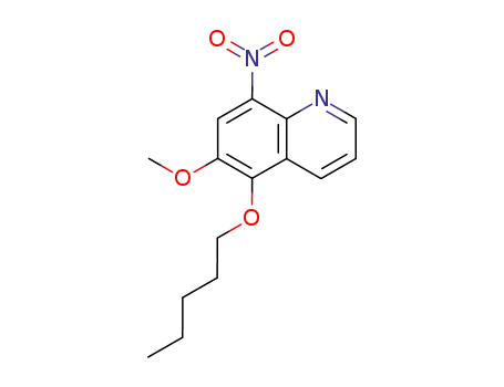 6-Methoxy-8-nitro-5-pentyloxy-quinoline