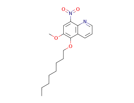 6-Methoxy-8-nitro-5-(n-octoxy)quinoline