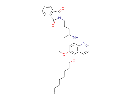 6-Methoxy-8-(1-methyl-4-phthalimidobutylamino)-5-(n-octoxy)quinoline